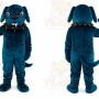 Blue Dog Mascot Costume