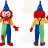 Colorful Clown Mascot Costume