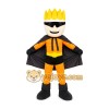 Yellow Hair Superhero Mascot Costume Yellow Hair Superhero Mascot Costume