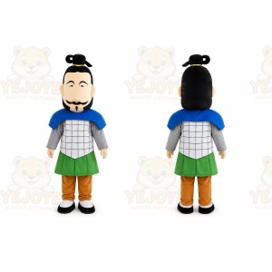 Cartoon Chinese Warrior Mascot Costume