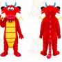 Red Dragon Mascot Costume