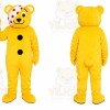 Yellow Leopard Mascot Costume