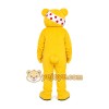 Yellow Leopard Mascot Costume