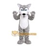 Gray Wolf Mascot Costume Gray Wolf Mascot Costume