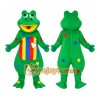 Green Frog Mascot Costume Green Frog Mascot Costume