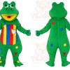 Green Frog Mascot Costume