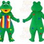 Green Frog Mascot Costume