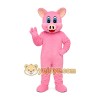 Pink Pig Mascot Costume Pink Pig Mascot Costume