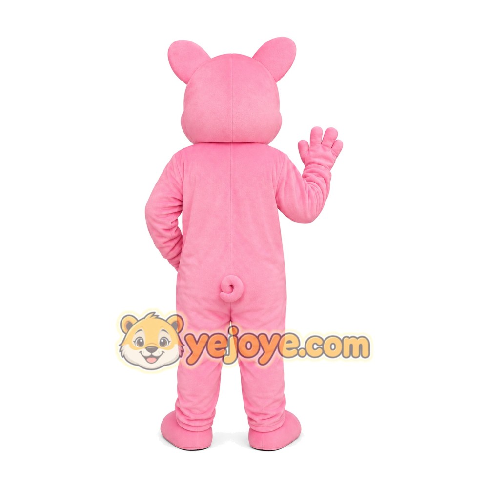 Pink Pig Mascot Costume Pink Pig Mascot Costume