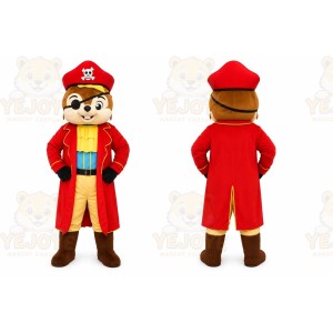 Pirate Monkey Mascot Costume