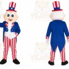 Uncle Sam Mascot Costume