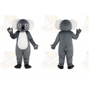 Gray Koala Mascot Costume