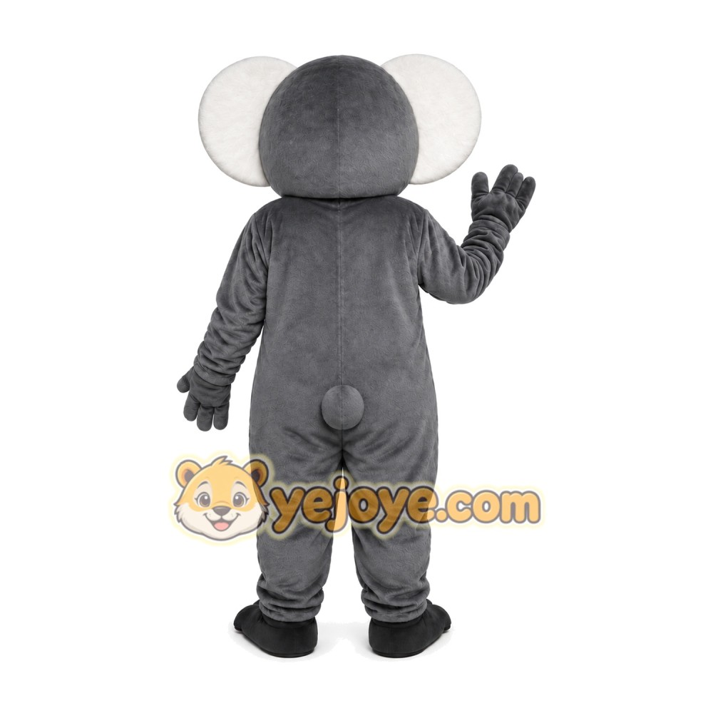 Gray Koala Mascot Costume