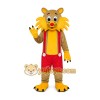 Tan Lion Mascot Costume Tan Lion Mascot Costume