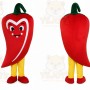 Red Chili Pepper Mascot Costume