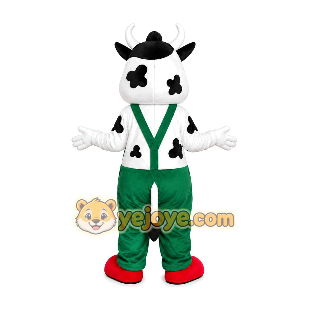 Cow Green Pants Mascot Costume Cow Green Pants Mascot Costume