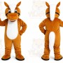 Brown Kangaroo Mascot Costume