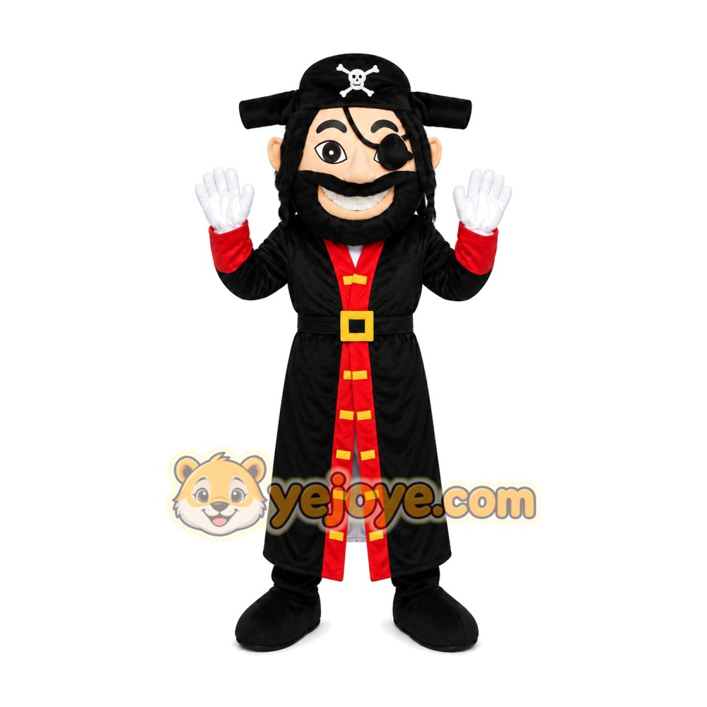 Pirate Girl Mascot Costume Pirate Girl Mascot Costume