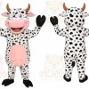 Spotted Cow Mascot Costume