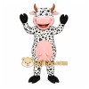 Spotted Cow Mascot Costume Spotted Cow Mascot Costume