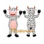 Spotted Cow Mascot Costume