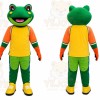 Green Frog Mascot Costume