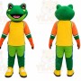Green Frog Mascot Costume