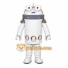 Silver Robot Mascot Costume Silver Robot Mascot Costume