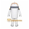 Silver Robot Mascot Costume Silver Robot Mascot Costume