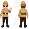 Explorer Man Mascot Costume