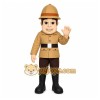 Explorer Man Mascot Costume Explorer Man Mascot Costume