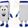 White Appliance Character Mascot Costume