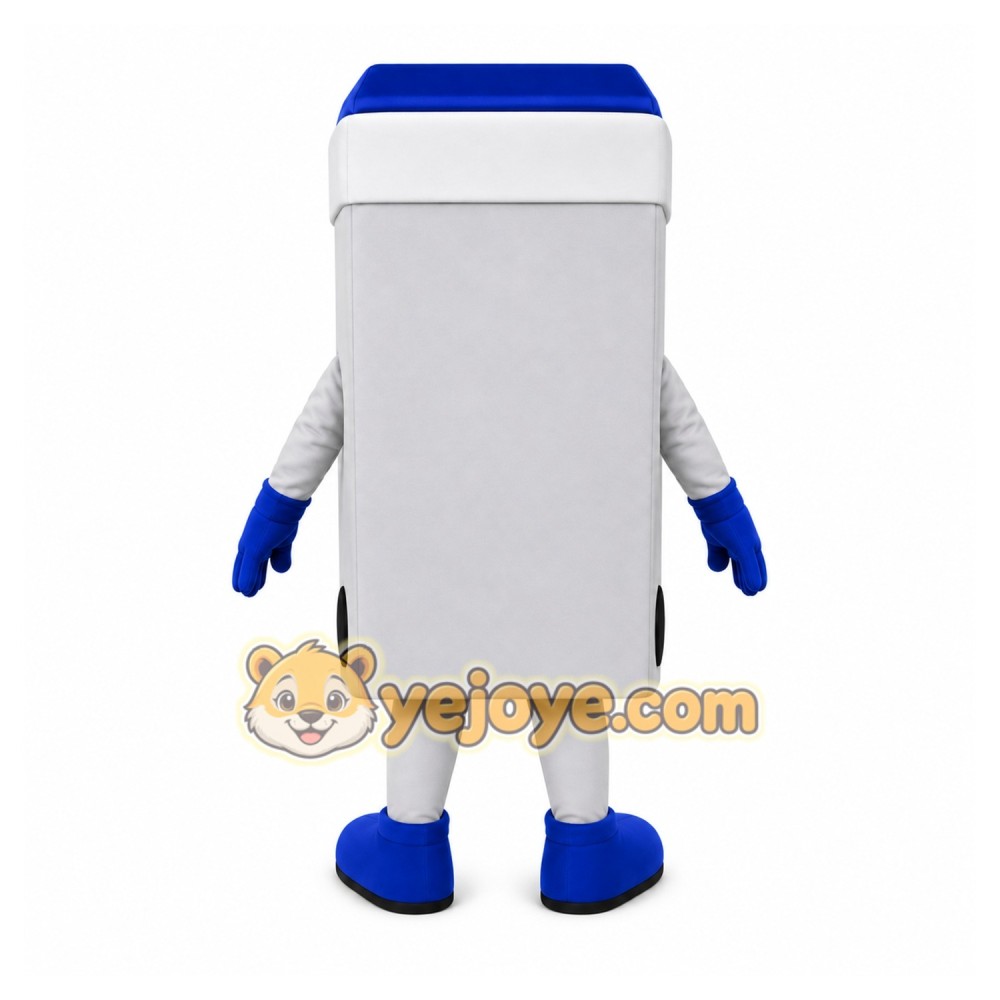 White Appliance Character Mascot Costume White Appliance Character Mascot Costume