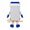 White Appliance Character Mascot Costume White Appliance Character Mascot Costume