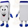 White Appliance Character Mascot Costume