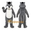 Gray Squirrel Mascot Costume