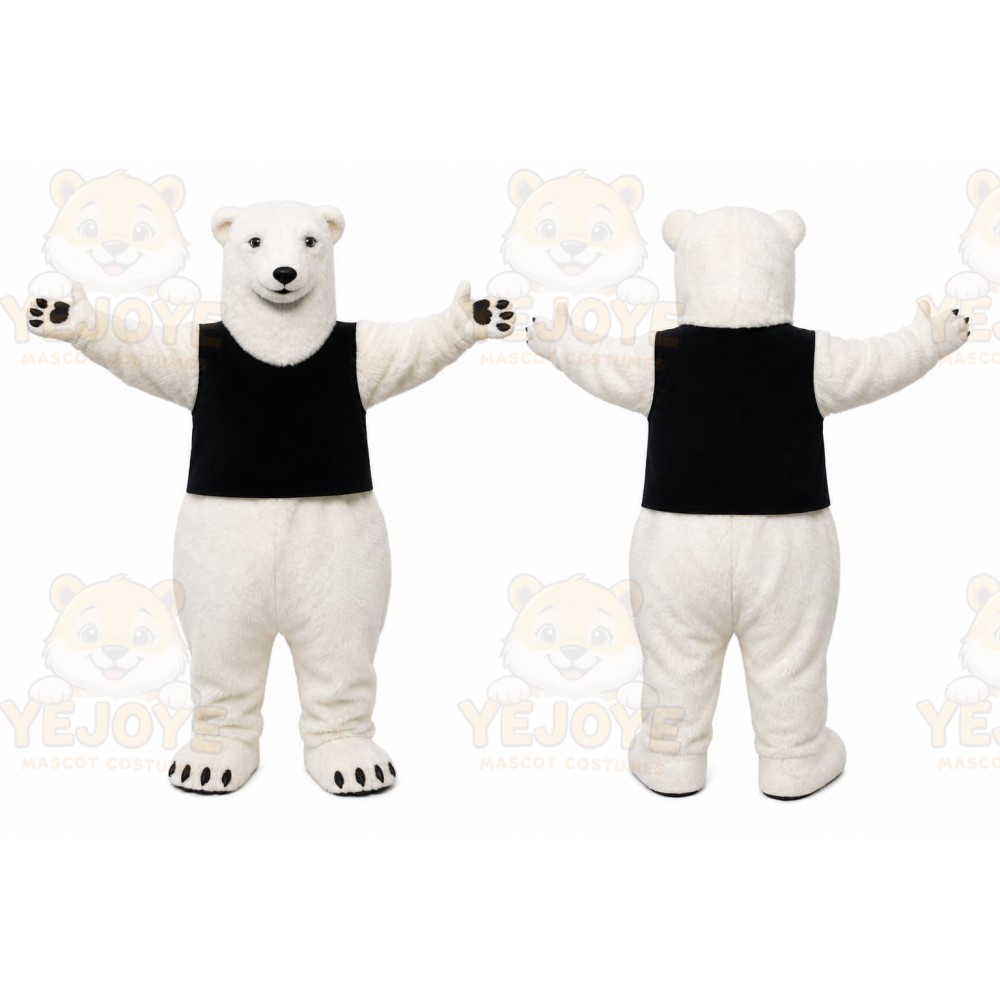 Polar Bear Mascot Costume