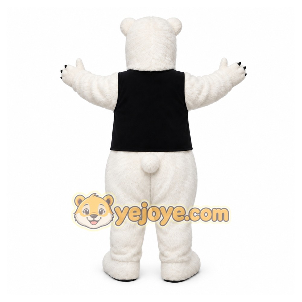 Polar Bear Mascot Costume Polar Bear Mascot Costume
