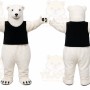 Polar Bear Mascot Costume