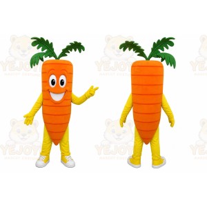 Smiling Carrot Mascot Costume
