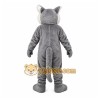 Gray Wolf Mascot Costume Gray Wolf Mascot Costume