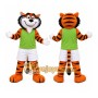 Orange Tiger Mascot Costume