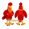 Red Rooster Mascot Costume