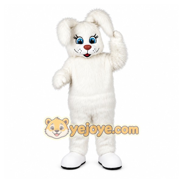White Rabbit Mascot Costume White Rabbit Mascot Costume