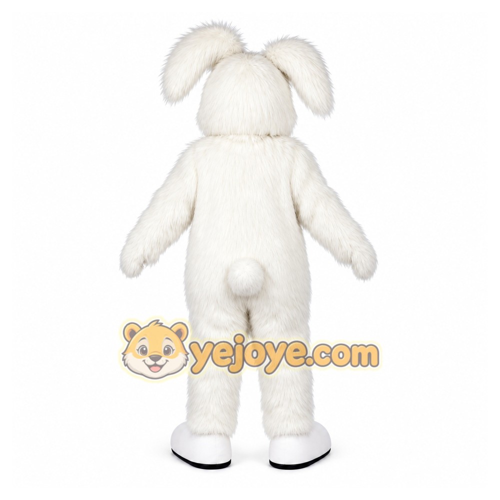 White Rabbit Mascot Costume White Rabbit Mascot Costume