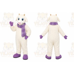 White Sheep Mascot Costume