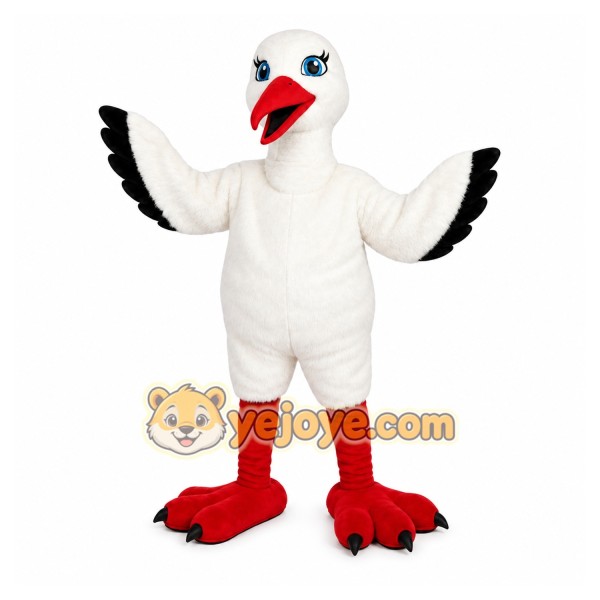 White Bird Mascot Costume