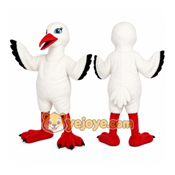 White Bird Mascot Costume