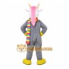 Gray Goat Mascot Costume Gray Goat Mascot Costume