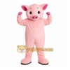 Pink Pig Mascot Costume Pink Pig Mascot Costume